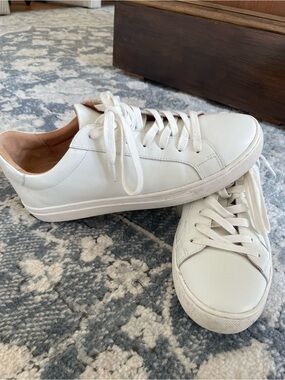 Quince White 100% Leather Everyday Sneakers